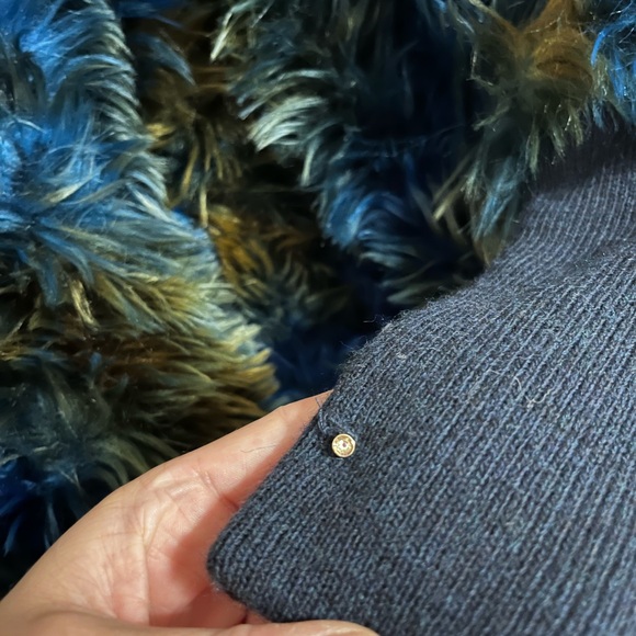 Adrienne Landau Multicolor Faux Fur Teddy Jacket - Picture 6 of 12